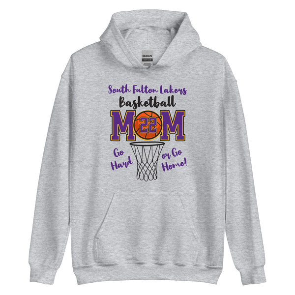 Go Hard or Go Home Basketball Mom Hoodie