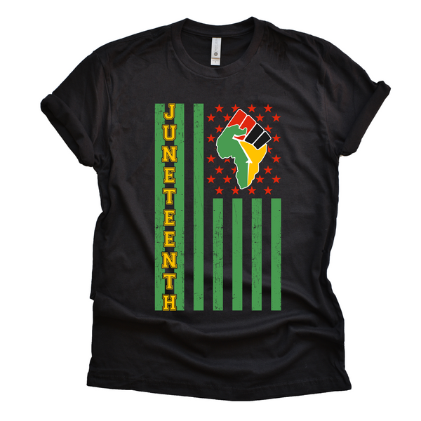 Juneteenth Flag T-Shirt