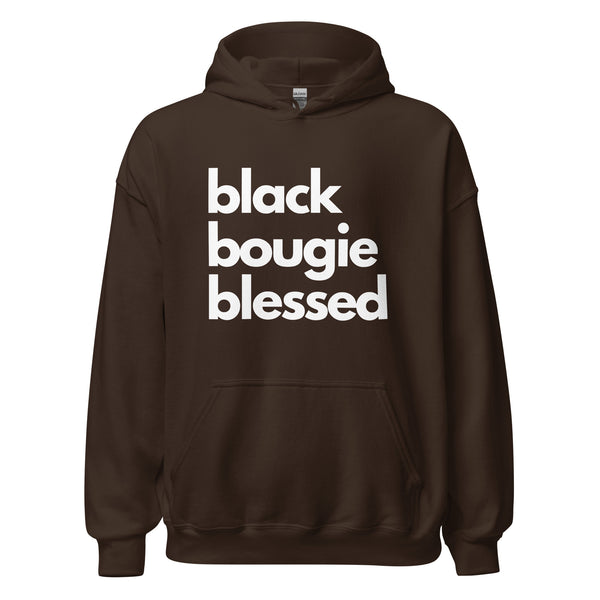 Black Bougie Blessed Unisex Hoodie