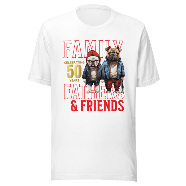 Family, Fathers & Friends - Celebrating 50 Years T-Shirt