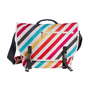 Studio C Tutti Stripes Collection Raleigh Messenger Bag