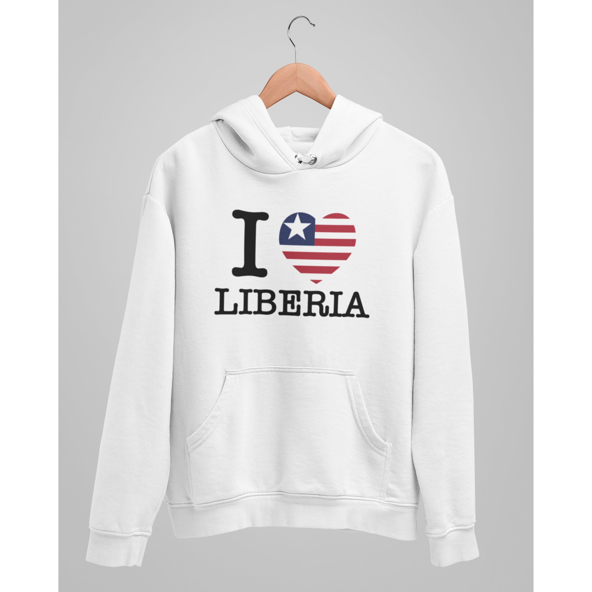 I Love Liberia Hoodie