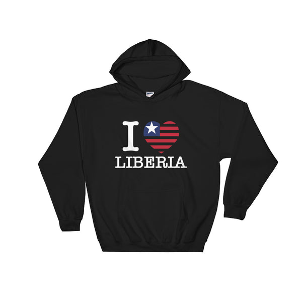 I Love Liberia Hoodie