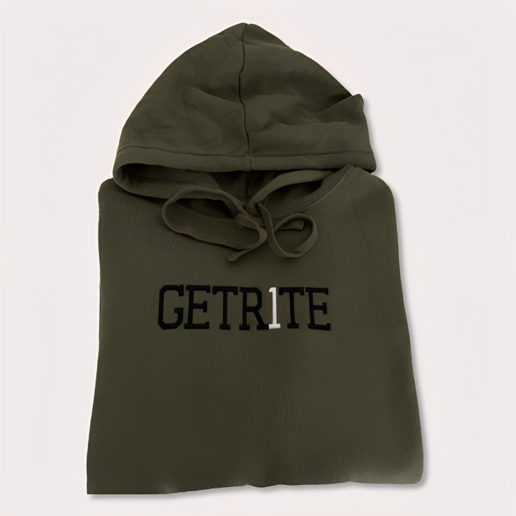GETR1TE Embroidered Hoodie