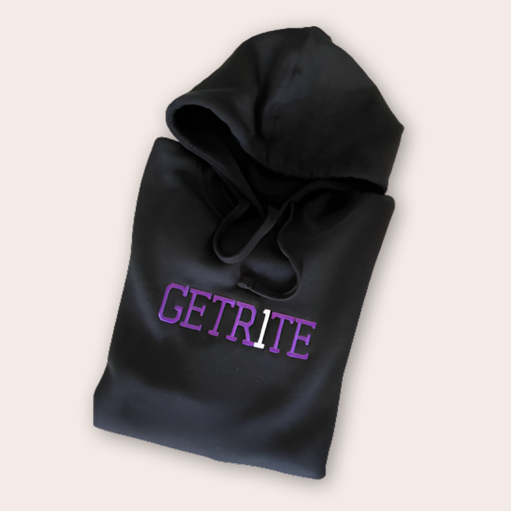 GETR1TE Embroidered Hoodie